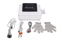Kostenloser Versand 2 in 1 RF Facial Microcurrent Glove Face Lift mit Magic Gloves Microchanneling-Hautpflegegerät