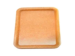 Plateau à rouler en plastique pour fumer du tabac, 18x12cm, taille S, petit rouleau à main, boîte de couleur pure, plaque de dessin animé pour épices, 3 couleurs 2982344