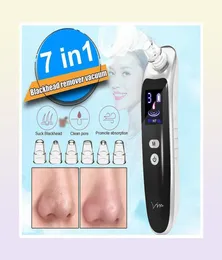 Face Nose Black Dot Pimple Blackhead Remover Electric Blackhead Vacuum Cleaner Pore Skin Care Tools Machine with 6 Head7085337