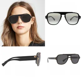 남성용 패션 거리 사진 선글라스 여성용 고급 컬러 변경 렌즈 UV400 저항성 안경 오리지널 포장을위한 타원형 안면 마스크 선글라스