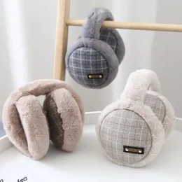 Earmuffs Erkekler Kış Sıcak Kulaklıklar Kadınlar Katlanır Kulak çantaları Öğrenci Kulaklıkları Çocuk Kulaklıkları Peluş Kulak Isıtma Kış 240108