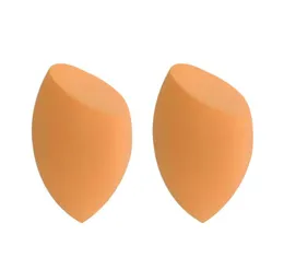 Real RT Miracle Complesion Makeup Sponges Orange Non -Latex Curved Sponged Egg Puff with Code No Box for Face Foundation PowderCos3798686