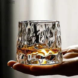 Weingläser, verdicktes rotierendes Kristallglas, Weinglas, nordisches Whiskyglas, kreative Persönlichkeit, ausländischer Weinbecher, Tasse YQ240105