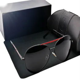 ファッションメンズウォームゴーグルを運転するHD偏光アイウェアブランドデザイナーアウトドアスポーツUV400保護サングラスレトロシェード8580 G2263