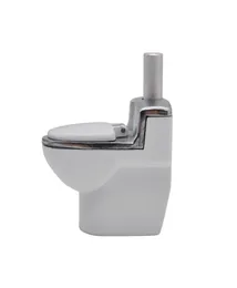 Modèle de toilette créatif modèle en métal fumer tuyau d'herbe 95MM forme de toilette tabac à base de plantes tuyau en métal accessoires de cigarettes DHL6171019