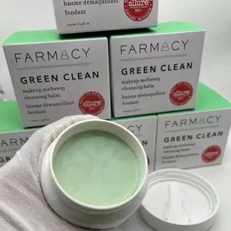 100 мл Farmacy Natural Средство для снятия макияжа Green Clean Makeup Meltaway Очищающий бальзам Бесплатная доставка