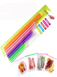 Magic Bag Sealer Stick Unique Sealing Rods Great Helper For Food Storage Sealing cllip sealing clamp clip Moistureproof3074206