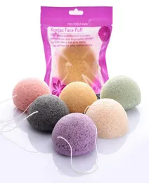 플러터 세척 천연 활성 식물 Konjac Cleansing Cotton Bamboo Charcoal Cleaning 플래핑 Amorphophallus Konjac 습식 Sponge9824275