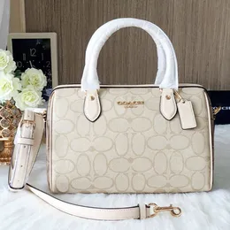 Sacoche Rowan Duffle Designer Bag damska męska luksusowy górny uchwyt worki podróżne TOPS TOPAS Fashion z paskami na ramię skórzane vintage procowe torby krzyżowe