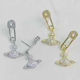 2024 Designer Xitai Queenjewellery Stud Vivi Saturn Planet Stijlvolle oorbellen en ornamenten voor dames