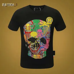 Plein Bear T Shirt Mens Designer Tshirts Phillip Plein Skull Philipps Plein Man T-shirty Klasyczne wysokiej jakości Hip Hop Philip Plein 4013