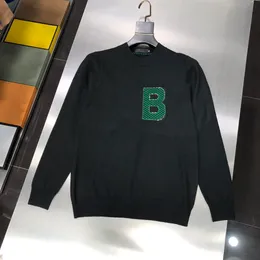 Berühmter Designer-Männer-Frühlings- und Herbst-Klassiker, beliebter Brust-Großbuchstaben-Logo, bequemer, winddichter Kapuzenpullover ohne Hut