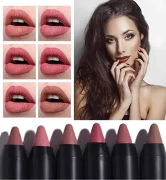 Langmanni Maquiage 12color Matte Lipstick防水ヌードベルベットリップスティックセクシーな美しさの長持ちするバトムレッドリップスTint Cosmetic1509782