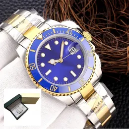Mens Watch Automatic Mechanical Top 2813 Movement Watches 41MM Sapphire Luminous Business Wristwatch 904L Stainless Steel Strap Adjustable Montre de Luxe With Box