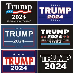 2024 Trump Car Stickers US Presidential Campaign Trumps Sticker Bumper Sticker Decorative 8Colors XD242284292088
