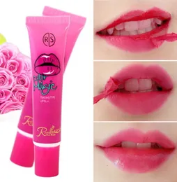 6 färger Tint tårpull lipgloss fuktighetskräm