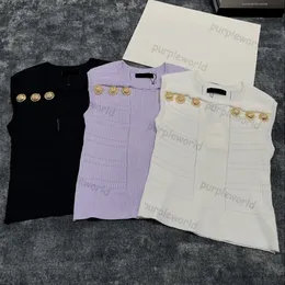 Chaleco de temperamento para mujer, camisetas sin mangas tejidas, Tops tejidos a la moda, chaleco con cuello cuadrado, camiseta de 3 colores