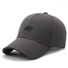 Kapity kulowe Wysokiej jakości solidny kapelusz baseballowy dla mężczyzn bawełniane czapki kość gorras casquette homme capeer cap regulowana 56-60 cm