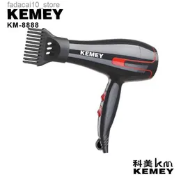 Hair Dryers kemei hair dryer KM-8888 high quality EU plug 220 voltage big power professional Q240109