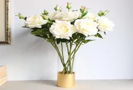 Fake Single Stem Rose 2441 Quot Längd Simulering Curling Roses For Wedding Home Decorative Artificial Flowers7794154