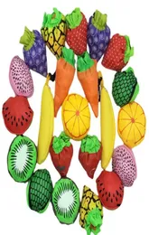 果物の再利用可能な食料品のショッピングバッグ折り畳みポーチ収納トート便利な旅行袋大容量4291400