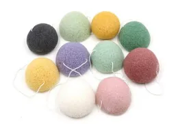 Konjac Sponge Puff Spugne per il viso a base di erbe Pura fibra vegetale Konjac naturale che produce strumenti di pulizia per viso e corpo8872897