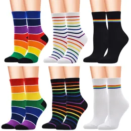 12 pares femininos casuais combinando meias de algodão bonito kawaii meias de inverno estilo japonês meias femininas meias de piso térmico 240109
