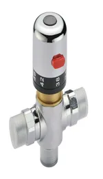 Válvula misturadora de 38 graus, ajuste a temperatura da torneira de água de mistura, misturador termostático, aquecedor solar de água, válvula para banho 9913043