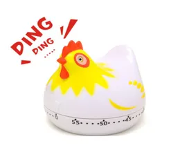 Zegar zegar kuchennego Piękny kształt kurczaka gotowanie Timery Cookdown Mechaniczne odliczanie Cyfrowe zegar zegarowy Timer Egg Timer 1299288