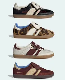 Designer sneakers pony tonal ity wales bonner shoes Vintage Trainer Sneakers leopard Non-Slip Outsole Fashionable Classic Men Women shoes M9DB
