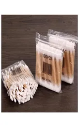 Hela 10pack Women Beauty Makeup Cotton Swab Double Head Cotton Buds Make Up Wood Sticks Näsöron Cleaning Cosmetics Health 7213873