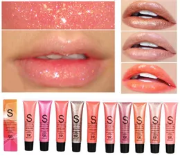 Professionelles SR Brand Lip Make Up Diamond Glitter Wasserdichter Lipgloss Langlebige Feuchtigkeitscreme Shimmer Nude Lipstick Liquid Makeup3212544