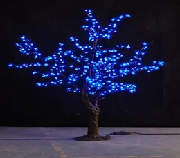 ship 5ft 15M height Blue LED simulation Cherry Blossom Tree Outdoor Indoor Wedding Garden Holiday Christmas Light Decor 4806974186