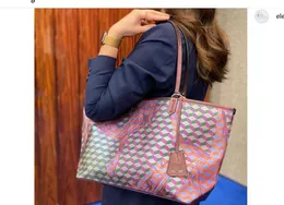 Mulheres compras Carta personalizada LOUP NOIR personalização Sacos de personalização totes SHOPPER GRANDE Cheval Bordeaux Porta-cartões bolsa de ombro de um lado Real D1