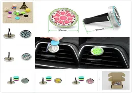 Diffusori di olio essenziale con clip di sfiato per auto in acciaio inossidabile di alta qualità che mantengono gli accessori freschi per auto Clip per scatola di profumo per aromaterapia 8966435