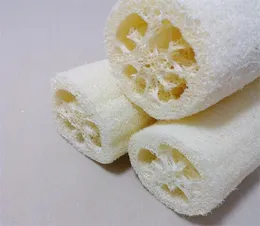 Badrumstillbehör Naturliga loofah Bod Borstar Duschsvamp Bakborste Exfolierande bodys Rengöringsborste Luffa Baths Handduk 9911331