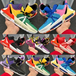 Top Witness 7 Basketball Shoes For Men Designer Trainers Bred Multi-Color University Red Hyper Royal Pink Outdoor Sneakers Size 40-46