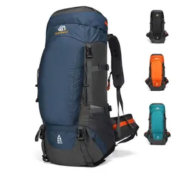 Travel Men's Plecak duża pojemność niebieska zewnętrzna alpinista wodoodporna nylonowa tkanina 2021 mężczyzn damsports Bagpack275f
