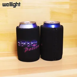 Pulseiras personalizadas lata de cerveja refrigeradores saco de piquenique com suportes atarracados inferiores casamento com impressão garrafa de cerveja capa legal