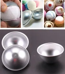 20pcsset 3D Aluminum Alloy Ball Sphere Bath Bomb Mold Cake Puddings Pan Tin Baking Pastry Mould 3 Size1165499