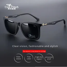 Sonnenbrillen Cookshark Sonnenbrillen Männliche und weibliche polarisierte Sonnenbrillen Tide Ultra Light Driver Driving Glasses