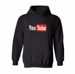 최신 YouTube 디자인 패션 후드 셔츠 폴리 에스테르 멘 워드 후드 Sudaderas Hombre 브랜드 의류 트랙 슈트 9765486