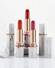 Marmor-Lippenstift, samtmatt, langanhaltend, feuchtigkeitsspendender Lippenbalsam, Student9965718