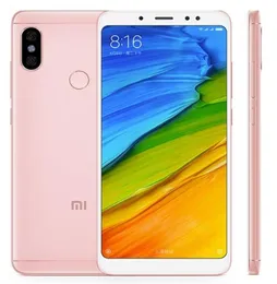 Original Xiaomi Redmi Note 5 4G LTE -mobiltelefon 4GB RAM 64 GB Snapdragon 636 Octa Core Android 599 tum Fullskärm 13MP Face ID MO3610410