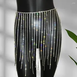 Cintos Strass Saia Cinto Tassel Body Chain Cintura Fringe Dança do Ventre