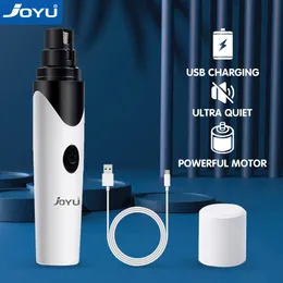 Joyu Dog Nail Grinder Electric Rechargeable Pet Nail Clippers USB充電低ノイズペット猫の足