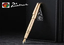 Picasso Luxury Full Metal Iraurita fountain pen 05mm ink pens dolma kalem Pen Stationery signing pens 1040 T2001153146137