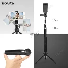 Blitzhalterungen Desktop-Stativ Selfie-Stick im Freien Universal-Handyhalter Bluetooth-Fernbedienung CD50 T10 YQ240110