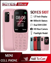 Mini telefone desbloqueado, super pequeno, telefone celular, cartão SIM duplo, antiderrapante, rádio FM, lanterna, tocha, estudante, idoso, celularph5209325