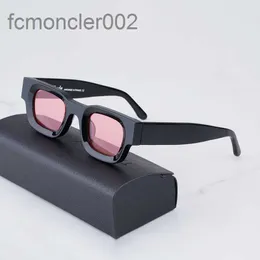 Thierry Lasry Rhevision-101 Black Square Solglasögon Män Shades Light-Luxury High Street Style Acetate Solar Glasses K9ma